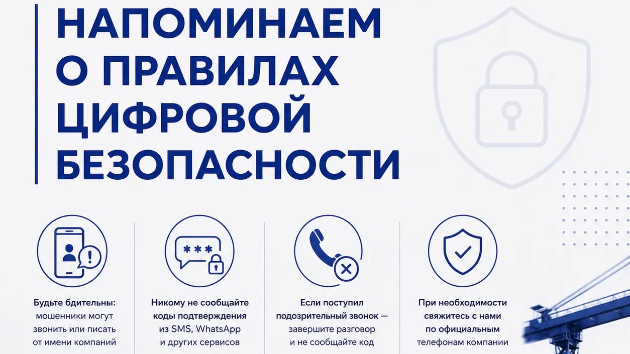 Напоминаем о правилах цифровой безопасности